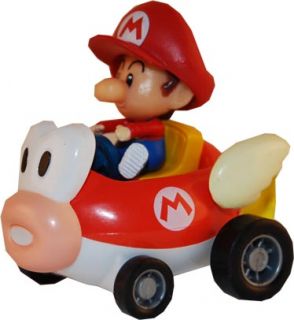 Super Mario Kart Figure Baby Mario in Cheep Charger New