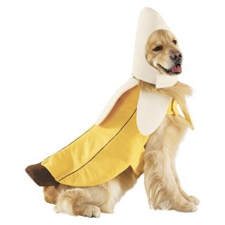 banana halloween dog costume size medium