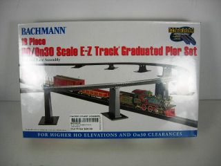 Bachmann HO EZ Track Graduated Pier Set 18 BAC44595