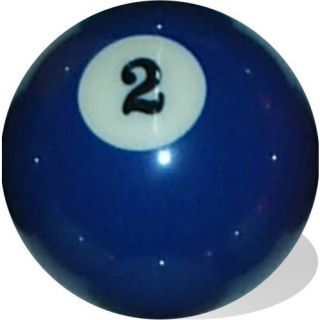 No 2 Pool Ball Single Replacement Eleven Free Ship. Number TWO Snooker 