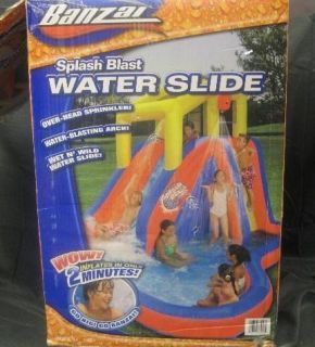 Banzai Water Slides Splash Blast Water Slide 73013 for age 5+