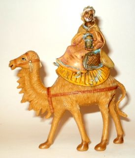 Fontanini Wise Man King Balthazar on Camel Italian Nativity Roman 