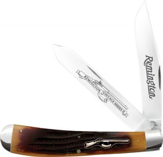 Remington Knives Banana Boat Orange Knife Set New 18048
