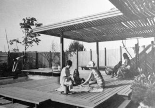   Century Modern PATIO ROOFS Architecture Eames era design Shade Privacy