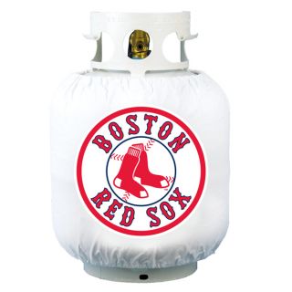 Boston Red Sox Barbeque Grill Propane Tank Cover Wrap