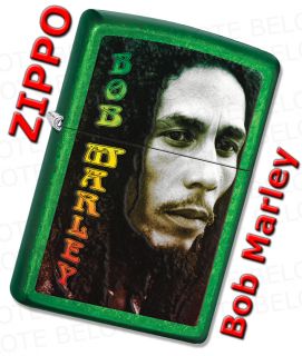 Zippo Bob Marley Meadow Finish Windproof Lighter 28256 New