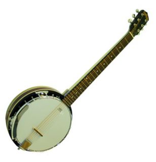 Trinity PRB 600 River 6 String Banjo Tar Guitar Banjo Banjitar