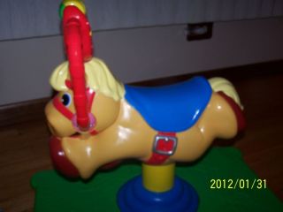 Fisher Price Go Baby Go Bounce Spin Pony Horse Will SHIP