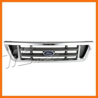 2003 2007 Ford Econoline Chrome Grille Grill Front Body Parts