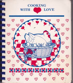   Love Spiral Cookbook Paperback Compiled Barberton Ohio Church