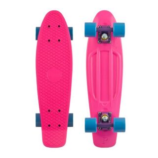    Original Pink Purple Blue Complete Longboard Skateboard Banana Board