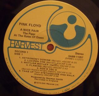   FLOYD A Nice Pair LP 2xLP original pressing Syd Barrett NM pysch VG+