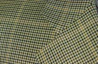 Chester Barrie 3 BTN Silk Wool Herringbone Sport Coat Jacket Size 44 