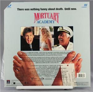 Laser Disc Comedy Movie Mortuary Academy Wolfman Jack