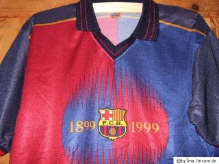 Barcelona 1899 1999 Official Barca Soccer No 11 Rivaldo Jersey Men 