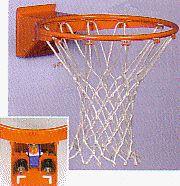 Shutt Product 2053026 Official Size Prep Basketball Orange Rim