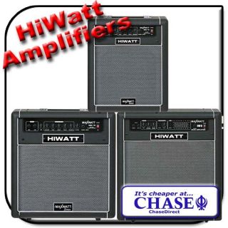Hiwatt Maxwatt Electric Bass Guitar Amp Amplifier Combo 20 or 60 or 