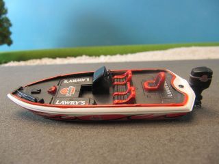 Lawry Promo Diecast Bass Fishing Boat Collector Edition 1 64