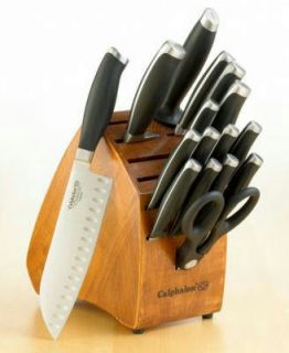calphalon contemporary 17 piece cutlery set