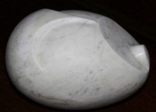 Beautiful Small Marble Sculpture by Brancusi The Scream