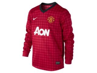 2012/13 Manchester United Replica Long Sleeve (8y 15y) Boys Football 