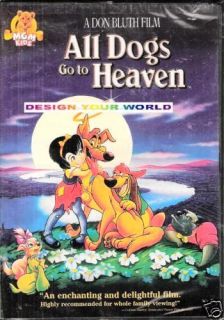 All Dogs Go to Heaven Children Family Movie Film DVD 027616859099 