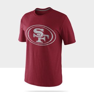  Nike Tri Heathered Logo (NFL 49ers) Mens T Shirt