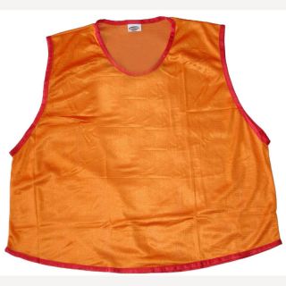 Orange Adult Soccer Basketball Mesh Scrimmage Vests