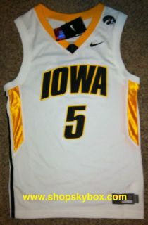 New Nike Iowa Hawkeyes 5 Basketball Jersey Adult Small Youth XL