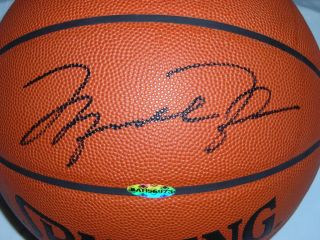 Michael Jordan Signed Auto Official Basketball Ball UDA