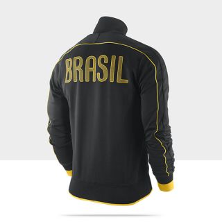  Brasil CBF Authentic N98 Mens Soccer Track Jacket