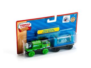 Thomas & Friends Wooden Railway Percy and the Engine Wash Car