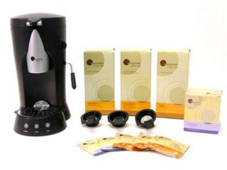 Gourmet Coffee Cafe Single Serving Coffeemaker with Free Coffee