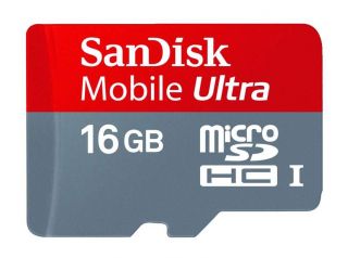 SanDisk Mobile Ultra 16 GB Class 6   microSDHC Card   SDSDQY 016G U46A 