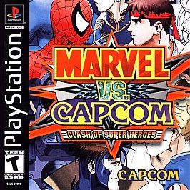 Marvel vs. Capcom Clash of Super Heroes Sony PlayStation 1, 2000 