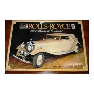   Revell 1934 Rolls Royce Phantom II Continental Model Car Kit 1/16 MISB