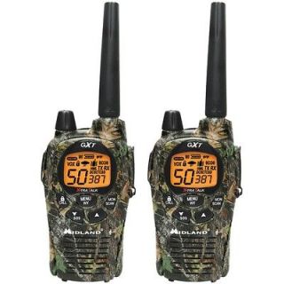 midland gxt1050vp4 camo gmrs radios w batteries ch arger time
