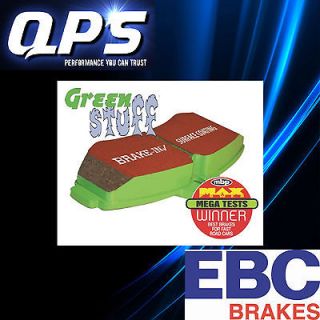 EBC Greenstuff Front Brake Pads for ISUZU V Cross 3.2, 97 2001
