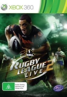 Xbox   Rugby League Live 2 (New Sealed) 11 October release (Pre Order)