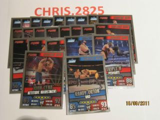 SLAM ATTAX RUMBLE SIGNATURE MOVE CARDS (PICK YOUR OWN) FREE P&P FOR UK 