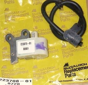 ignition module coil 223708 01 mcculloch chainsaw part time left