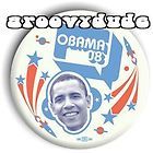 President Barack OBAMA 2008 Political Campaign 08 Pin Button ASTRONAUT 