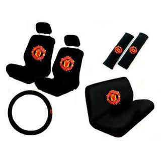11pc Manchester United Logo Country Complete Car Seat Cover Set Free 