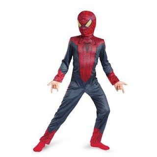 The Amazing Spider Man 2012 Movie Child Costume Size 14 16 Disguise 