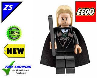 Lego Harry Potter 4867 Lucius Malfoy with Wand Mini Figure Fig 