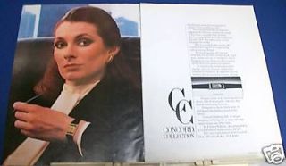 1981 concord delirium iii woman s watch ad time left