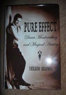Derren Brown Pure Effect Hardback 3rd Edition New