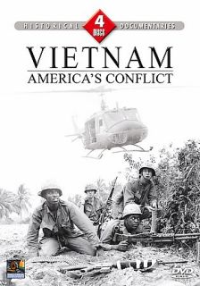Vietnam War Americas Conflict DVD, 2008, 4 Disc Set