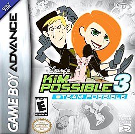 Kim Possible 3 Team Possible Nintendo Game Boy Advance, 2005