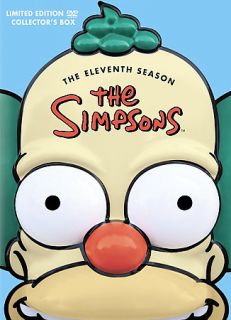The Simpsons   Season 11 DVD, 2009, 4 Disc Set, Canadian Sensormatic 